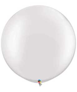 Qualatex 30" Pearl White Latex Balloon