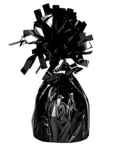 4941 Black Foil Balloon Weights