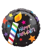 18" Birthday Candles Balloon