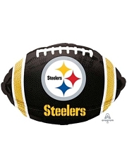 18" Pittsburgh Steelers NFL Team Football Shape Balloon