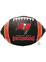18" Tampa Bay Buccaneers NFL Team Football Shape Balloon