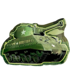 26" Army Tank Birthday Camouflage Balloon