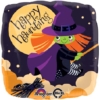 18" Cute Witch Halloween Balloon