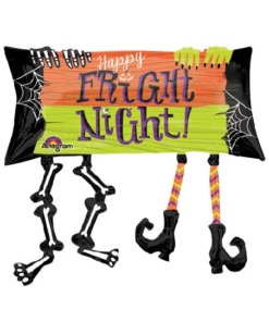 33" Happy Fright Night Halloween Balloon