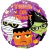 18" Trick or Treat Monsters Halloween Balloon