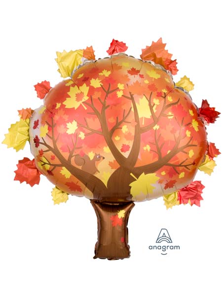 30" Fall Tree Thanksgiving Balloon