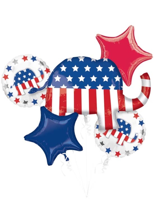 Election Republican Patriotic Balloon Assortment
