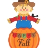 60" Happy Fall Scarecrow Thanksgiving Balloon