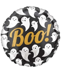 18" Boo Ghosts Halloween Balloon