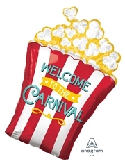 29" Carnival Popcorn Circus Balloon