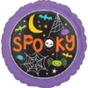 18" Spooky Web Spiders Halloween Balloon