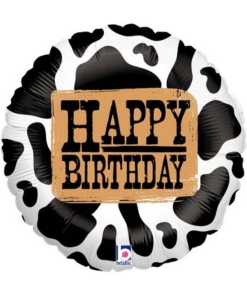 18" Western Birthday Cowboy Balloon