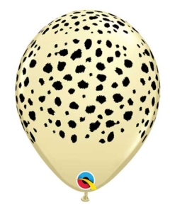 11" Cheetah Spots Safari Animal Balloons