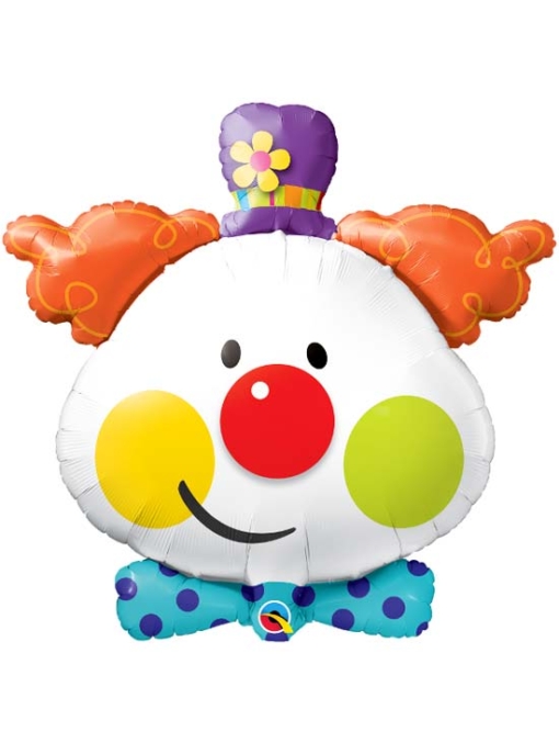 36" Cute Clown Circus Balloon
