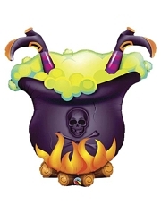 40" Oops Witchs Brew Halloween Balloon
