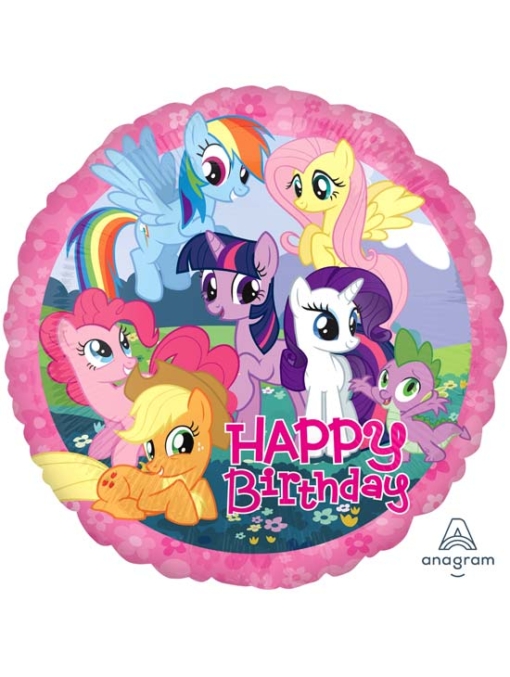 17" My Little Pony Birthday Balloon