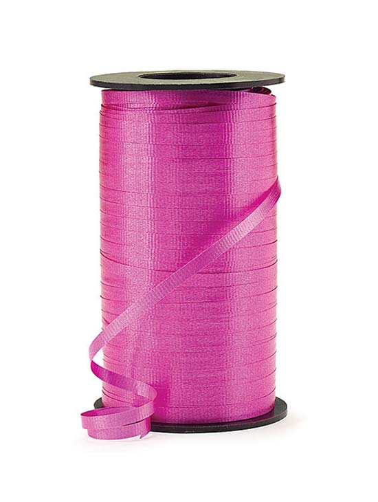 3/16 Hot Pink Curling Ribbon , 500yds , MF20195