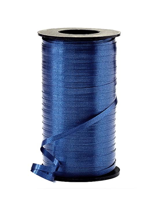 3/16" Navy Blue Curling Ribbon