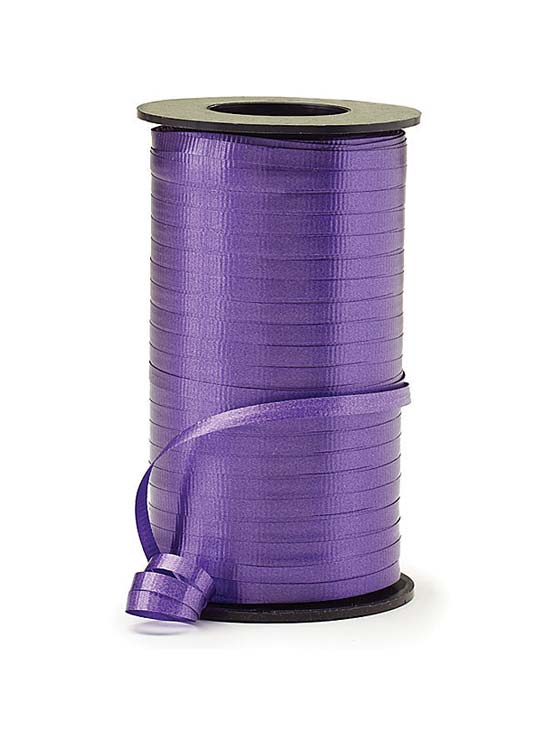 3/16 Purple Curling Ribbon 500yds MF20206 - Balloon Supply