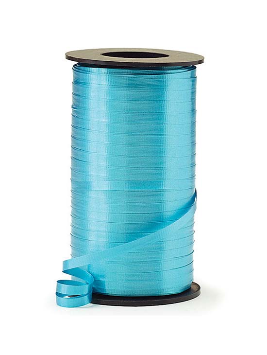 3/16" Turquoise Curling Ribbon 500yds MF20214 Balloon Supply