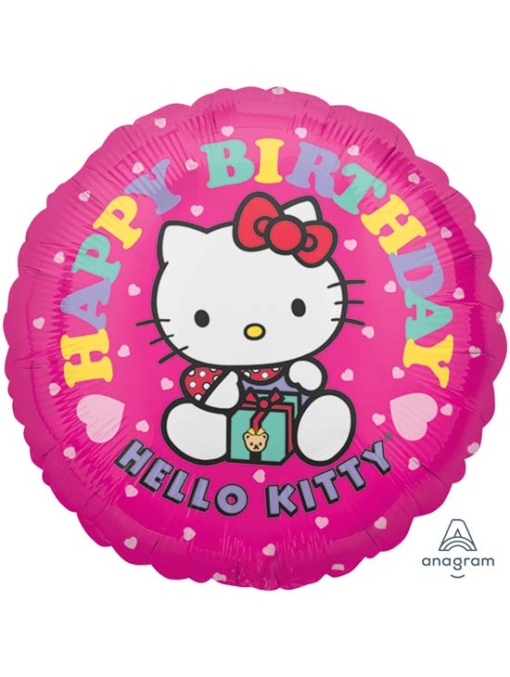 17" Hello Kitty Birthday Balloon