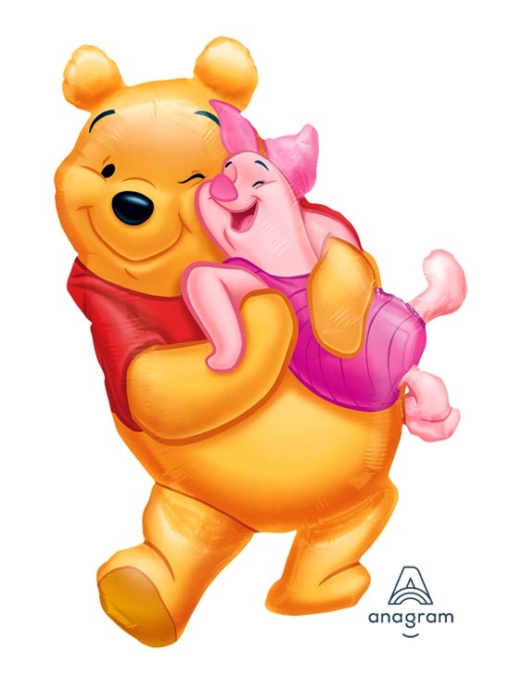 32" Big Pooh Hug Shape Disney Balloon