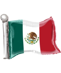 22" Mexican Flag Fiesta Balloon