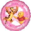 17" Pooh It's A Gril Balloon