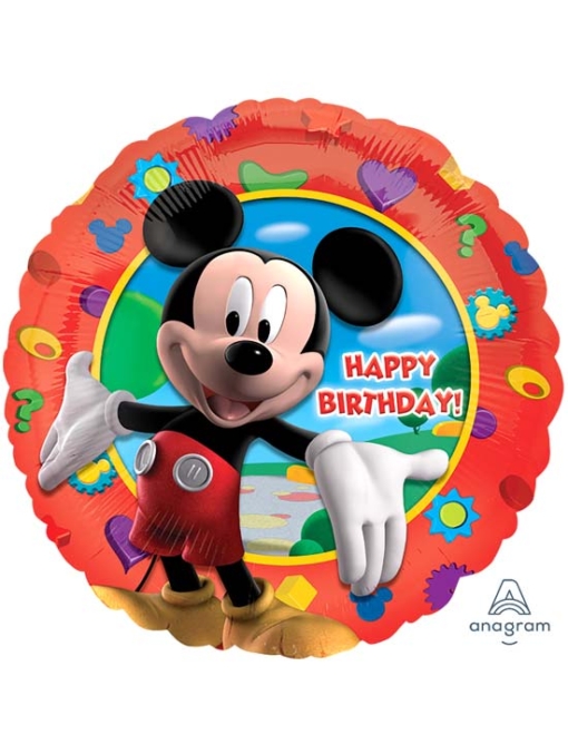 17" Mickey's Clubhouse Birthday Disney Balloon