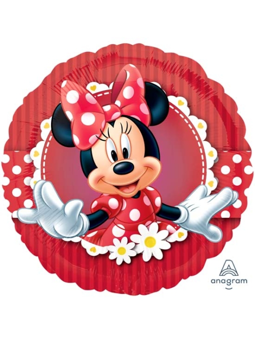 18" Mad About Minnie Disney Balloon