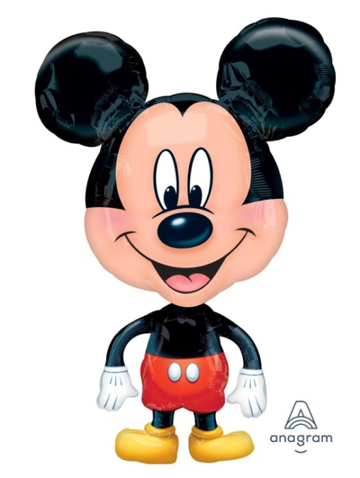 30" Mickey Shape Airwalker Disney Balloon