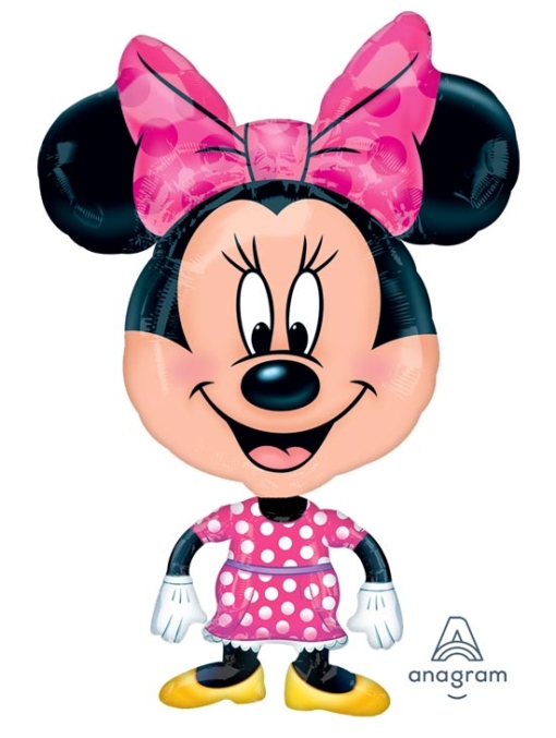 30" Minnie Shape Airwalker Disney Balloon