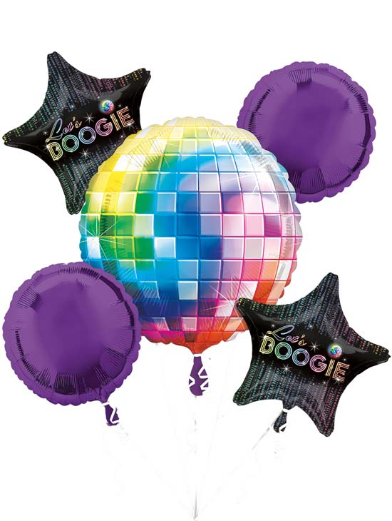 11 Disco Music Balloons , Helium / Air , Q37450 - MF