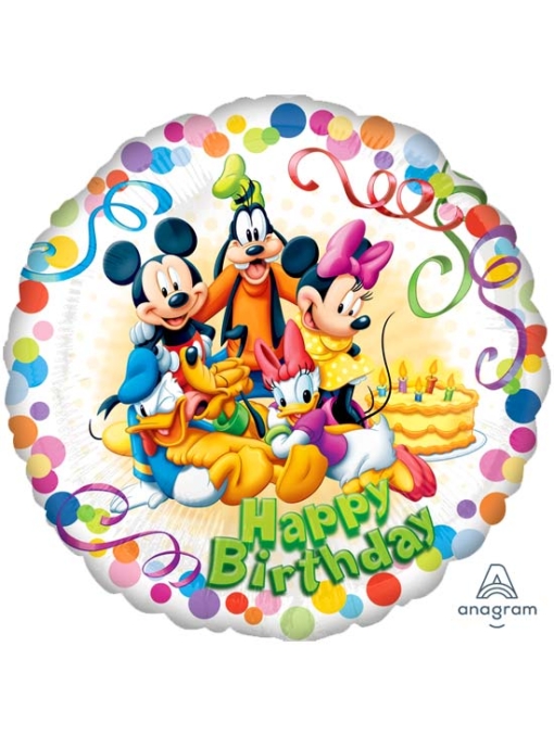 17" Mickey & Friends Party Disney Balloon