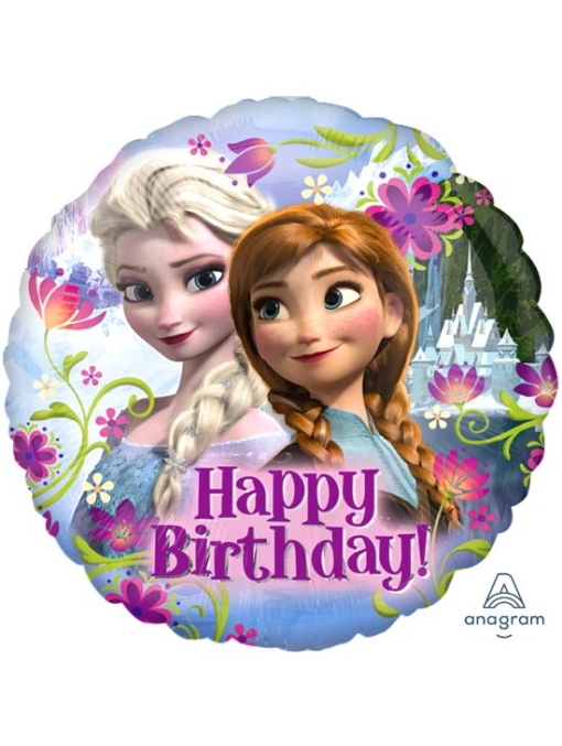 17" Frozen Happy Birthday Disney Balloon