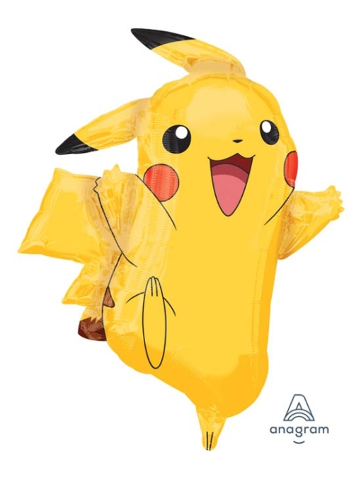 31" Pikachu Shape Pokemon Balloon