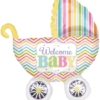 31" Baby Brights Carriage Balloon