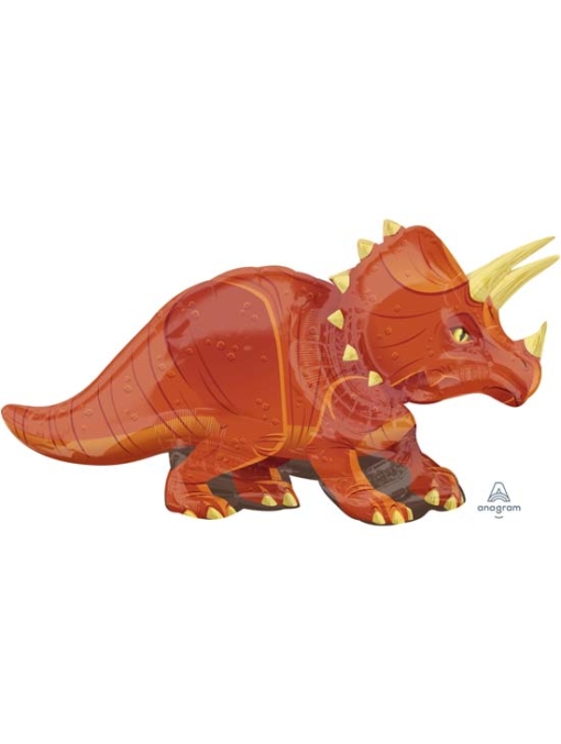 42" Triceratops Dinosaur Balloon