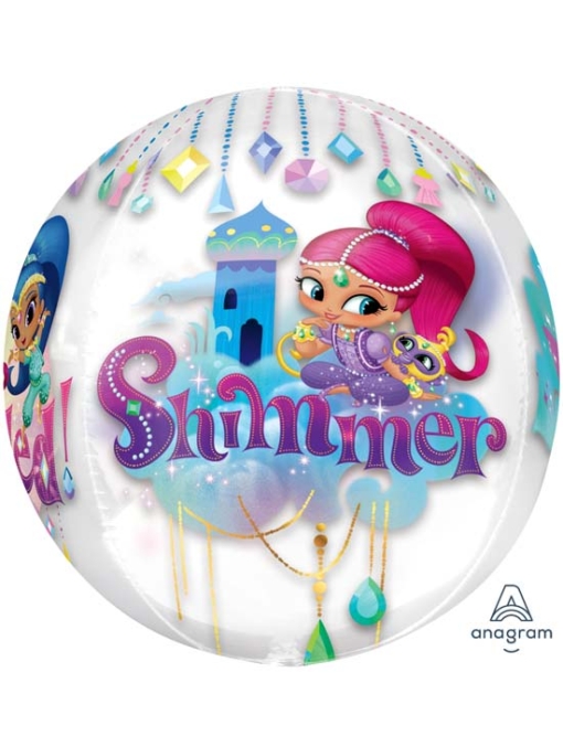 16" Shimmer & Shine Orbz Balloon