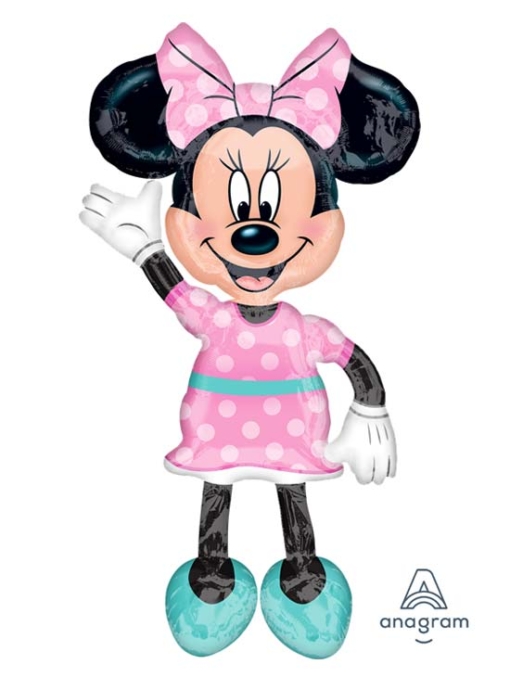 54" Minnie Shape Airwalker Disney Balloon