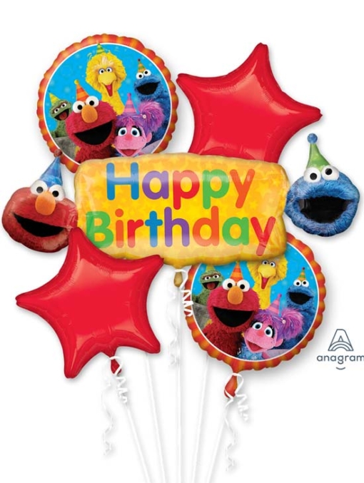 Sesame Street Fun Birthday Balloon Assortment