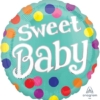 17" Sweet Baby Dots Balloon
