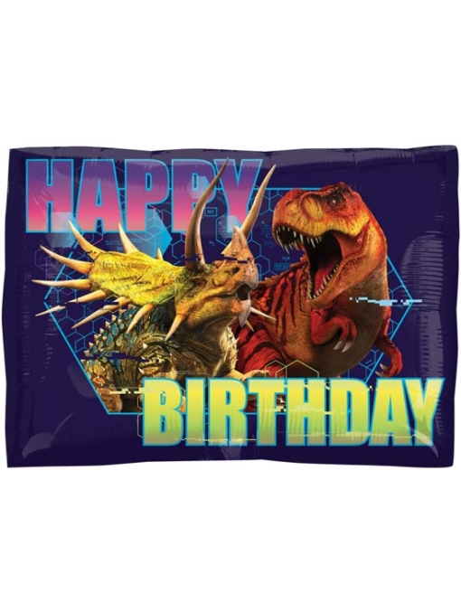16" Jurassic World HBD Dinosaur Balloon