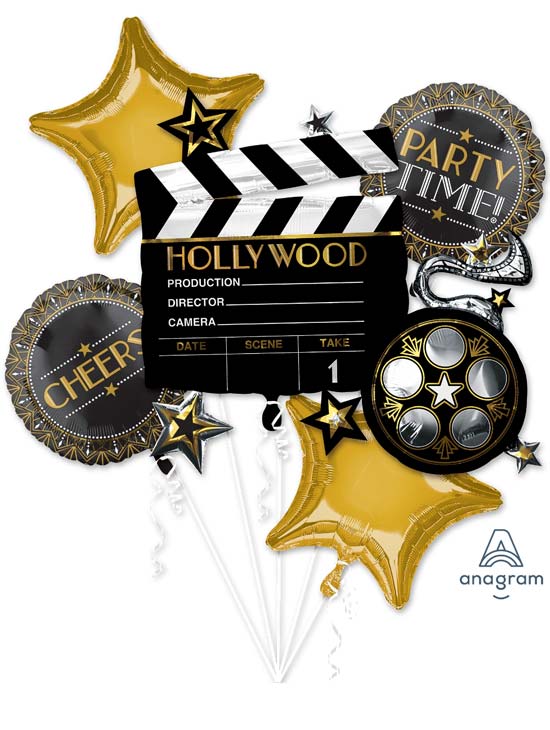 Lights Camera Action Hollywood Balloon Assortment A36835 MF89420