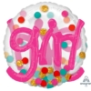 36" It's A Gril Confetti Dots Balloon