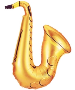 37" Saxophone Music Balloon