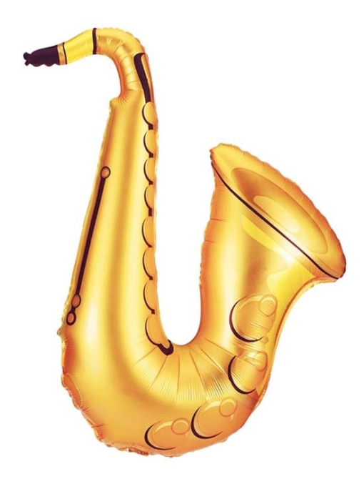 37" Saxophone Music Balloon