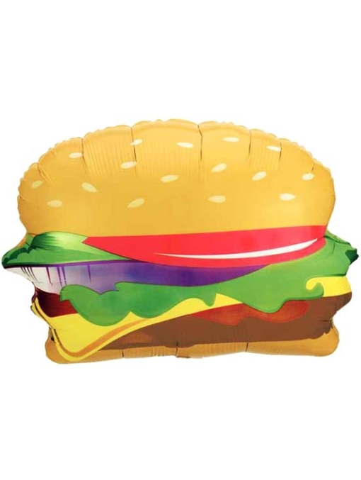 28" Hamburger Food Balloon