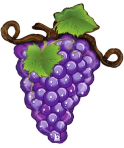 31" Linky Purple Grapes Food Balloon