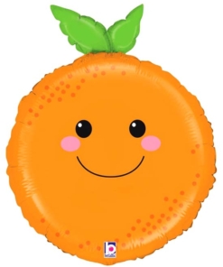 26" Produce Pal Orange Food Balloon